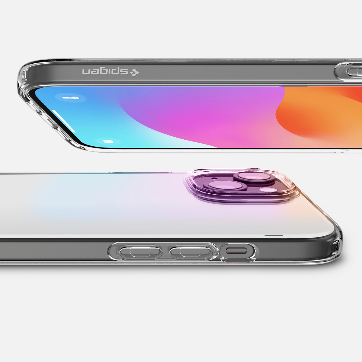 Etui Spigen Crystal Flex do Apple iPhone 15, przezroczyste